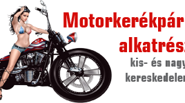 Motorkerékpár alkatrész webáruház