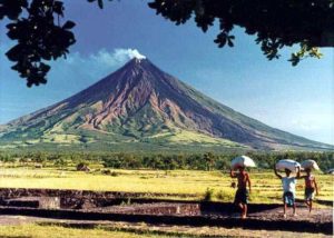 Mayon vulkán