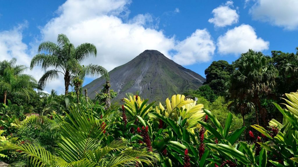 Costa Rica vulkán