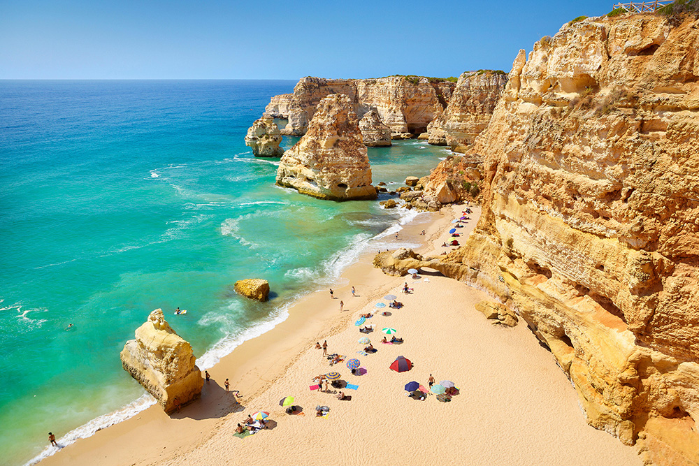Portugália tengerpart